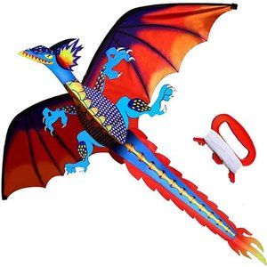 Upgrade Classical Dragon Kite Stereoscopic Dragon Kites for Kids & Adults